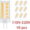 SUNMEIYI 10 pz G4 Illuminazione Domestica Lampadina A Led 5 W AC110V 220 V 2835SMD 33 led Lampada In Silicone bianco Caldo/Bianco l Angolo di 360 Gradi HA CONDOTTO LA luce