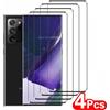 ZRGAE 4 pezzi di vetro temperato curvo per Samsung Galaxy S25 S24 S23 S22 S21 Ultra Plus S21 S20 S10 Nota 20 10 S8 S9 protezione dello schermo in vetro