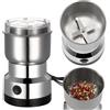 NONE Macinacaffè Elettrico Multifunzione da Cucina con 4 Lame, Tritatutto per Caffè, Frutta Secca e Legumi, Frullatore per Aromi