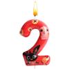 Sdjuifsd Candela Bunny 2 Anni, Candela Compleanno Bunny, Candele a Tema, Candele Torta, Cake Topper, Ragazzi e Ragazze, Decorazioni Feste, Torta Decorazione, per Festa di Nozze, Anniversari, Feste Bambini