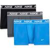 Nike Biancheria Intima da Uomo per Tutto Il Giorno Micro Stretch (Confezione da 3), Foto Blu/Grigio Ferro/Nero, Small