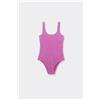 Calzedonia Costume Intero Bambina Crinkle Waves Viola