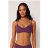 Calzedonia Top Canotta Costume Invisible Bonding Bordeaux