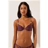 Calzedonia Push Up Imbottito Costume Golden Glow Bordeaux