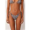Calzedonia Brasiliana Costume Classic Snake Stampa