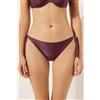 Calzedonia Slip Fiocchi Costume Golden Glow Bordeaux