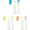 hi!dea™ Evidenziatore con clip corpo bianco e traslucido FLETCHER personalizzate o neutre