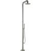 RIVESHOP - colonna doccia da esterno in acciaio soffione Ø 25 cm - SHOP0000152