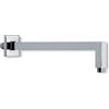 RIVESHOP - braccio doccia quadro a parete in acciaio [varie dimensioni] - SHOP0000141 : Lunghezza - 40 CM