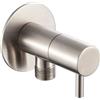 RIVESHOP - Rubinetto sottolavabo tondo in acciaio - SHOP0000204