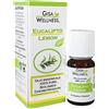 Gisa Wellness - EUCALIPTO LEMON - Olio Essenziale Bio - 100% Puro e Naturale - [10ml] - Alimentare - Aromaterapia - Cura della Persona - Benessere - Made in Italy