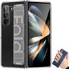 BAILI Fold 6 Cover per Samsung Z Fold6, Hard PC Cellulare on Fascia da Polso Custodia per Sam Z Fold6, Custodia per Samsung Galaxy Z Fold6 2024-003