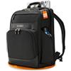 Everki Onyx Zaino Laptop Business 15,6 - Nylon Balistico e Pelle, Zaino da Ufficio Elegante, 25 L - Nero (EKP132)
