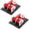 VOANZO 2PCS 150W Altoparlanti Crossover a 2 Vie con Punto di Crossover 3200Hz per Altoparlanti da Scaffale Hi-Fi