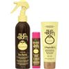 Sun Bum SPF 50 Face Sunscreen Lotion + SPF30 Lip Balm Pomegranate + Texturizing Sea Spray 1 Kg