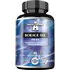 APOLLO'S HEGEMONY Olio di borragine 1000 mg per capsula - 90 capsule vegane - Acidi grassi omega-6 - Supporta la salute quotidiana - Di Apollo's Hegemony