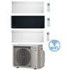 Daikin Climatizzatore GARANZIA ITALIA Daikin Stylish Bianco + Black WiFi Trial Split Inverter 9000 + 9000 + 12000 BTU con U.E. 3MXM52A9 Classe A+++/A+++ NOVITÀ