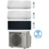 Daikin Climatizzatore GARANZIA ITALIA Daikin Perfera All Seasons + Stylish Black Wifi Trial Split Inverter 7000 + 9000 + 12000 BTU con U.E. 3MXM52A9 Classe A+++/A+++ NOVITÀ
