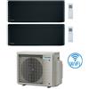 Daikin Climatizzatore GARANZIA ITALIA Inverter Daikin Stylish Total Black Wifi Dual Split 12000 + 18000 BTU con U.E. 2MXM50A9 Classe A+++/A++ NOVITÀ