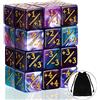 Sumind 24 Contatori di Dadi Gettone Dadi D6 Contatore Fedeltà Cubo | Compatibile Contatore Fedeltà Cubo con Gettone, Per Mtg e Ccg, Accessori Giochi di Carte Collezionabili, Design Stile Fresco