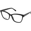 Love Moschino MOL615 807 | Occhiali da Vista Graduati | Plastica | Cat Eye, Ovali / Ellittici | Nero | Adrialenti