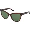 LIU JO LJ719S 210 | Occhiali da Sole Graduati o Non Graduati | Plastica | Cat Eye, Ovali / Ellittici | Marrone, Trasparente | Adrialenti