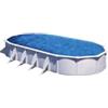 Gre Piscina fuori terra ovale gre atlantis in acciaio colore bianco 915x470x132 - cod. kitprov918
