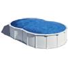 Gre Piscina fuori terra a forma di otto gre varadero in acciaio colore bianco 500x340x120 - cod. kitprov4870