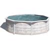 Gre Piscina fuori terra rotonda gre finlandia in acciaio effetto legno nordico 300x300x120 - cod. kit300n