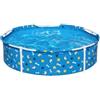 Bestway Piscina fuori terra con struttura rotonda gioco per cani bestway fetchin' fun blu 122x122x30,5 cm