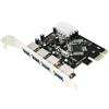 Logilink Scheda LogiLink USB 3.0 4x VIA [PC0057]