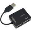 Logilink Hub usb LogiLink "Smile" 4 Porte nero [UA0139]