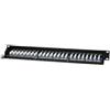 Intellinet Pannello Patch STP 24 posti RJ45 Cat. 5E Nero