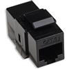 Intellinet Accoppiatore RJ45 F/F UTP Cat6 Keystone Nero