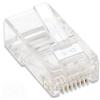 Intellinet Confezione 100 Plug RJ45 UTP per categoria 5E Cavo Flessibile