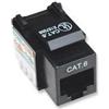 Intellinet Frutto Keystone RJ45 Cat.6 UTP non schermato Nero