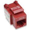 Intellinet Frutto Keystone RJ45 Cat.6 UTP non schermato Rosso