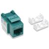 Intellinet Frutto Keystone RJ45 Cat.6 UTP non schermato Verde
