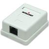 Intellinet Prese a muro 1 porta RJ45 Cat5e UTP (Frutto Incluso)