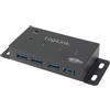 Logilink Hub usb LogiLink usb 3.0 4 porte metal [UA0149]