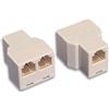 Intellinet Accoppiatore telefonico 2x 6P6C F a 6P6C F