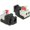 Delock Adapter Delock Terminalblock 2Pin -> DC 2,1 x 5,5mm Buchse [65524]