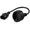 Bluewalker Cavo di alimentazione Bluewalker 0.2m Nero [91015003]