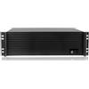Techly Chassis Industriale da Rack 19'' 3U Ultra Compatto Nero