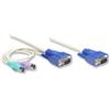 Intellinet Cavo KVM switch HDB15/PS2 Mt. 3,0