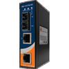 Oem Convertitore Industriale Fast Ethernet a fibra ottica su guida DIN