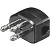 Intellinet Spina tripolare con RJ11 Nera
