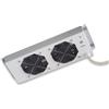 Intellinet Gruppo di ventilazione a soffitto per Rack 19'' 2 Ventole Grigio