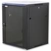 Intellinet Armadio Rack 19'' a muro 12 unità sezione unica prof. 450mm Nero