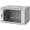 Intellinet Armadio Rack 19'' a muro 6 unità sezione unica prof. 600mm Grigio
